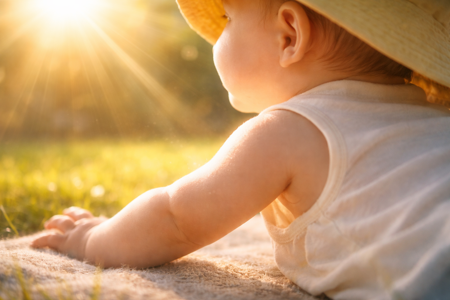 寶寶防曬不是只有擦防曬乳，被忽略的情境與方法一次告訴你